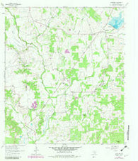 McMahan Texas Historical topographic map, 1:24000 scale, 7.5 X 7.5 Minute, Year 1963