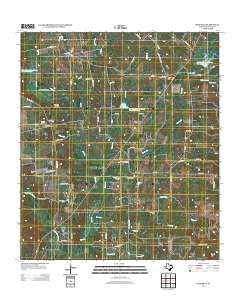 McMahan Texas Historical topographic map, 1:24000 scale, 7.5 X 7.5 Minute, Year 2013