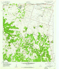 McMillan Mountains Texas Historical topographic map, 1:24000 scale, 7.5 X 7.5 Minute, Year 1958