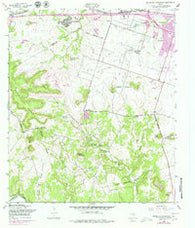 McMillan Mountains Texas Historical topographic map, 1:24000 scale, 7.5 X 7.5 Minute, Year 1958