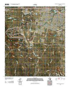 McMillan Mountains Texas Historical topographic map, 1:24000 scale, 7.5 X 7.5 Minute, Year 2010