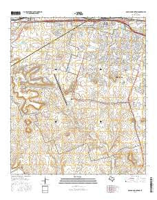 McMillan Mountains Texas Current topographic map, 1:24000 scale, 7.5 X 7.5 Minute, Year 2016