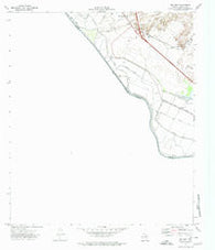 McNary Texas Historical topographic map, 1:24000 scale, 7.5 X 7.5 Minute, Year 1972