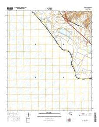 McNary Texas Current topographic map, 1:24000 scale, 7.5 X 7.5 Minute, Year 2016