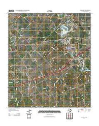 McQueeney Texas Historical topographic map, 1:24000 scale, 7.5 X 7.5 Minute, Year 2013