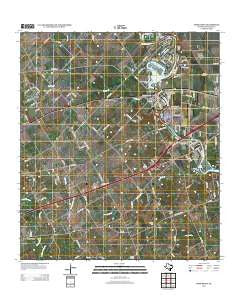 McQueeney Texas Historical topographic map, 1:24000 scale, 7.5 X 7.5 Minute, Year 2013