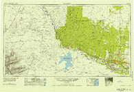 Mc Allen Texas Historical topographic map, 1:250000 scale, 1 X 2 Degree, Year 1949
