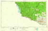 Mc Allen Texas Historical topographic map, 1:250000 scale, 1 X 2 Degree, Year 1957
