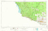 Mc Allen Texas Historical topographic map, 1:250000 scale, 1 X 2 Degree, Year 1957