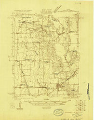 Mc Kinney 4-d Texas Historical topographic map, 1:48000 scale, 7.5 X 7.5 Minute, Year 1924