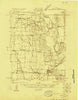 Mc Kinney 4-d Texas Historical topographic map, 1:48000 scale, 7.5 X 7.5 Minute, Year 1924