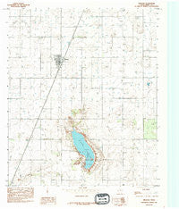 Meadow Texas Historical topographic map, 1:24000 scale, 7.5 X 7.5 Minute, Year 1985