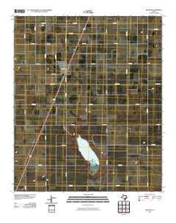 Meadow Texas Historical topographic map, 1:24000 scale, 7.5 X 7.5 Minute, Year 2010