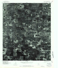 Meadow NW Texas Historical topographic map, 1:24000 scale, 7.5 X 7.5 Minute, Year 1976