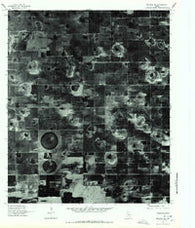 Meadow SE Texas Historical topographic map, 1:24000 scale, 7.5 X 7.5 Minute, Year 1976