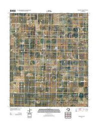 Meadow SE Texas Historical topographic map, 1:24000 scale, 7.5 X 7.5 Minute, Year 2012