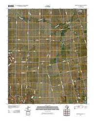 Medicine Mound Texas Historical topographic map, 1:24000 scale, 7.5 X 7.5 Minute, Year 2010