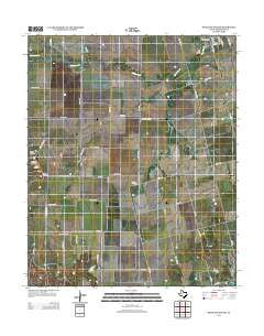Medicine Mound Texas Historical topographic map, 1:24000 scale, 7.5 X 7.5 Minute, Year 2012