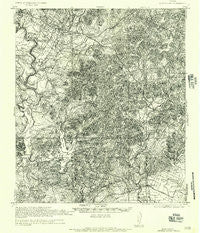 Medina Lake Texas Historical topographic map, 1:62500 scale, 15 X 15 Minute, Year 1956