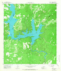 Medina Lake Texas Historical topographic map, 1:24000 scale, 7.5 X 7.5 Minute, Year 1964