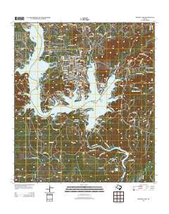 Medina Lake Texas Historical topographic map, 1:24000 scale, 7.5 X 7.5 Minute, Year 2013