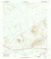 Meier Hills Texas Historical topographic map, 1:24000 scale, 7.5 X 7.5 Minute, Year 1970