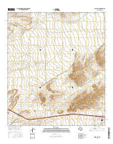 Meier Hills Texas Current topographic map, 1:24000 scale, 7.5 X 7.5 Minute, Year 2016