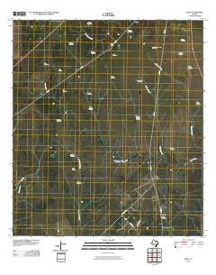 Melo Texas Historical topographic map, 1:24000 scale, 7.5 X 7.5 Minute, Year 2010