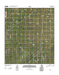 Melo Texas Historical topographic map, 1:24000 scale, 7.5 X 7.5 Minute, Year 2013
