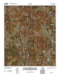 Melrose Texas Historical topographic map, 1:24000 scale, 7.5 X 7.5 Minute, Year 2010