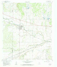 Melvin Texas Historical topographic map, 1:24000 scale, 7.5 X 7.5 Minute, Year 1960