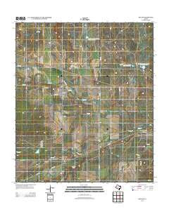 Melvin Texas Historical topographic map, 1:24000 scale, 7.5 X 7.5 Minute, Year 2013