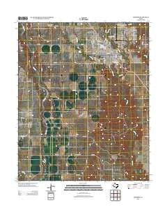 Memphis Texas Historical topographic map, 1:24000 scale, 7.5 X 7.5 Minute, Year 2012