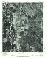 Memphis NE Texas Historical topographic map, 1:24000 scale, 7.5 X 7.5 Minute, Year 1976