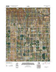 Memphis NW Texas Historical topographic map, 1:24000 scale, 7.5 X 7.5 Minute, Year 2012