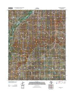 Mendota Texas Historical topographic map, 1:24000 scale, 7.5 X 7.5 Minute, Year 2012