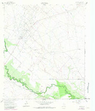 Mentone Texas Historical topographic map, 1:24000 scale, 7.5 X 7.5 Minute, Year 1961