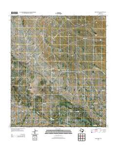 Mentone Texas Historical topographic map, 1:24000 scale, 7.5 X 7.5 Minute, Year 2013