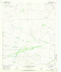 Mentone SW Texas Historical topographic map, 1:24000 scale, 7.5 X 7.5 Minute, Year 1968