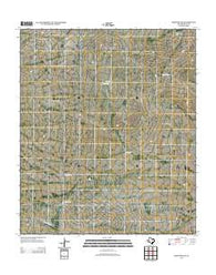 Mentone SW Texas Historical topographic map, 1:24000 scale, 7.5 X 7.5 Minute, Year 2012