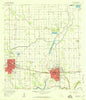 Mercedes Texas Historical topographic map, 1:24000 scale, 7.5 X 7.5 Minute, Year 1956