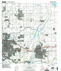 Mercedes Texas Historical topographic map, 1:24000 scale, 7.5 X 7.5 Minute, Year 2002