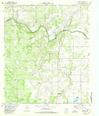 Mercury Texas Historical topographic map, 1:24000 scale, 7.5 X 7.5 Minute, Year 1979
