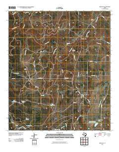 Mercury Texas Historical topographic map, 1:24000 scale, 7.5 X 7.5 Minute, Year 2010