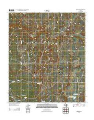 Mercury Texas Historical topographic map, 1:24000 scale, 7.5 X 7.5 Minute, Year 2013