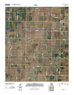 Mereta Texas Historical topographic map, 1:24000 scale, 7.5 X 7.5 Minute, Year 2010