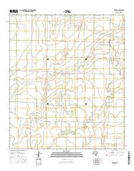 Mereta Texas Current topographic map, 1:24000 scale, 7.5 X 7.5 Minute, Year 2016