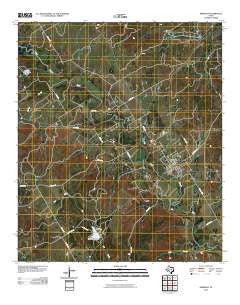 Meridian Texas Historical topographic map, 1:24000 scale, 7.5 X 7.5 Minute, Year 2010