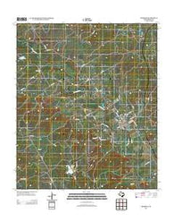 Meridian Texas Historical topographic map, 1:24000 scale, 7.5 X 7.5 Minute, Year 2012