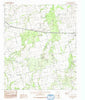 Merkel East Texas Historical topographic map, 1:24000 scale, 7.5 X 7.5 Minute, Year 1984